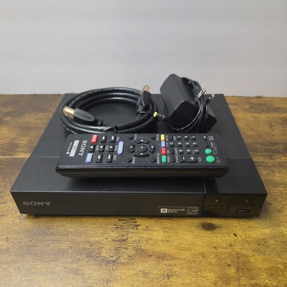 Sony BDP-BX370 Streaming Blu Ray Player Built-in WI FI True HD/DTS DVD Upscaling